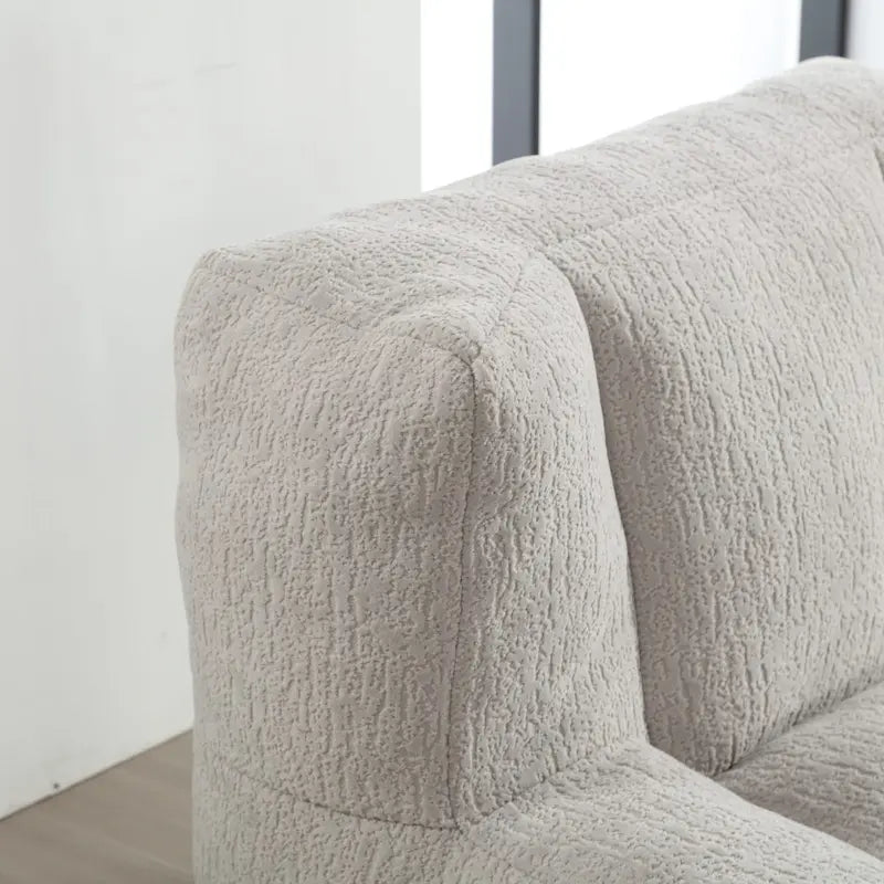 Poltrona sacco in velluto con memory foam – Multi-colore, Posto singolo