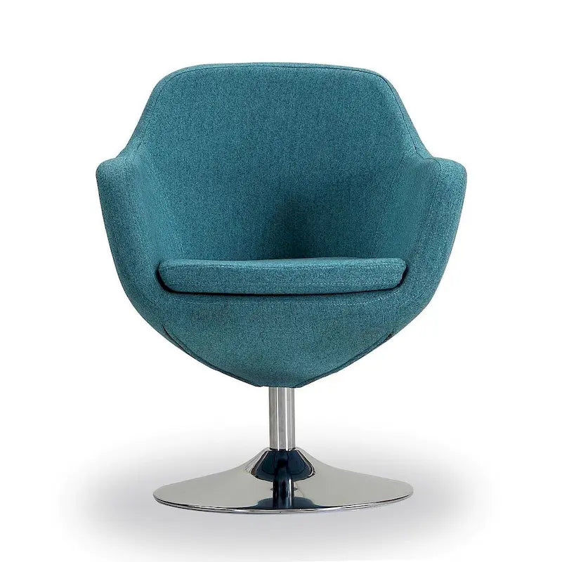 Poltroncina girevole a 360° in similpelle grigia / rossa / bianca / arancione / blu – Posto singolo