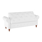 Panca Pouf Contenitore Trapuntata Multicolore con Braccioli Arrotondati – 1 Posto