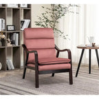 Poltrona singola in velluto rosa / grigio / nero / blu scuro – Stile Mid-Century