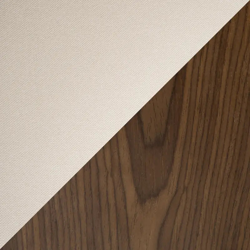 Chaise de bureau moderne en noyer de style mi-siècle