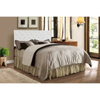 Testiera regolabile in twill e similpelle marrone / nero / bianco / grigio chiaro – Twin / Full / Queen / King, 1 persona