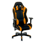Sedia Gaming Multicolore con Schienale Alto, in Mesh e Pelle, Posto Singolo