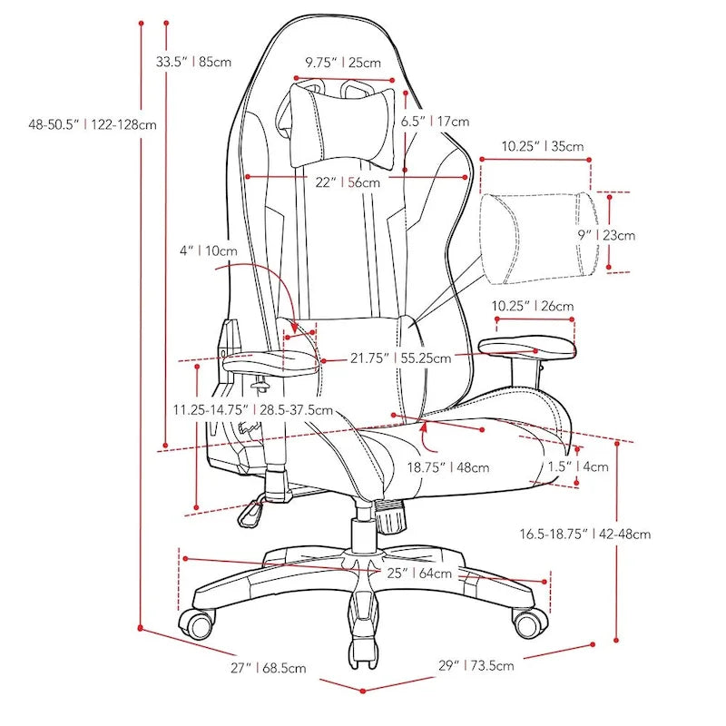 Sedia Gaming Multicolore con Schienale Alto, in Mesh e Pelle, Posto Singolo
