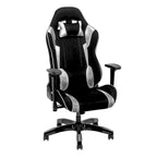 Sedia Gaming Multicolore con Schienale Alto, in Mesh e Pelle, Posto Singolo