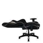 Sedia Gaming Multicolore con Schienale Alto, in Mesh e Pelle, Posto Singolo