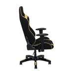 Sedia Gaming Multicolore con Schienale Alto, in Mesh e Pelle, Posto Singolo