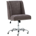 Fauteuil de bureau pivotant anthracite