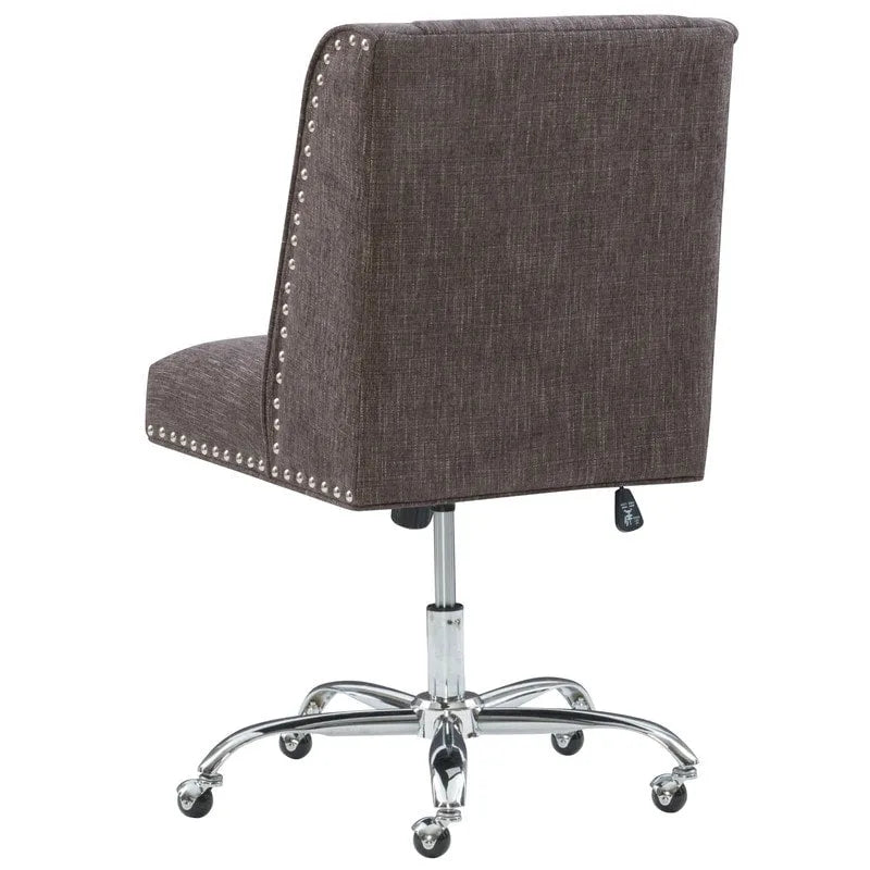 Fauteuil de bureau pivotant anthracite