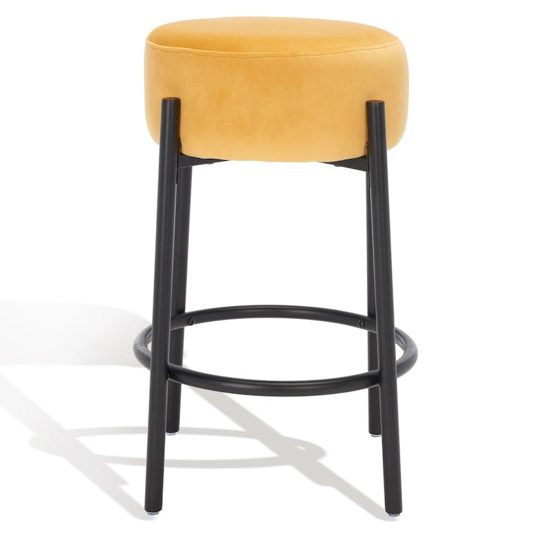 Sgabello da bancone da 26 pollici con gambe in metallo - 15W x 15D x 26H