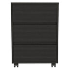 Mobile - Classificatore a 3 cassetti bianco/nero/grigio con ruote bloccabili, uso individuale