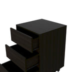 Mobile - Classificatore a 3 cassetti bianco/nero/grigio con ruote bloccabili, uso individuale