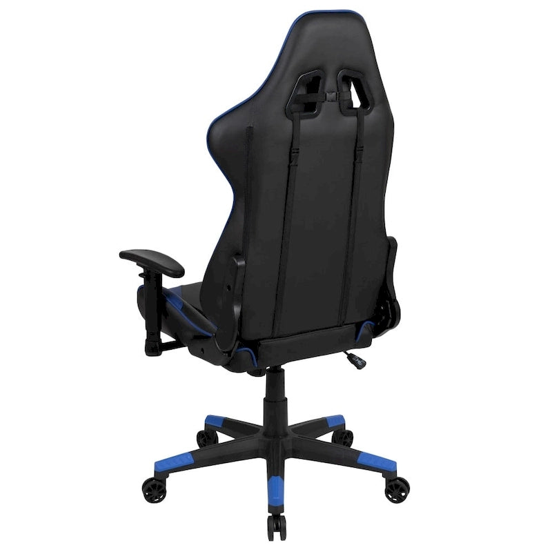 Sedia da gaming reclinabile con schienale alto Rossa / Nera / Grigia / Blu / Viola, sedile singolo