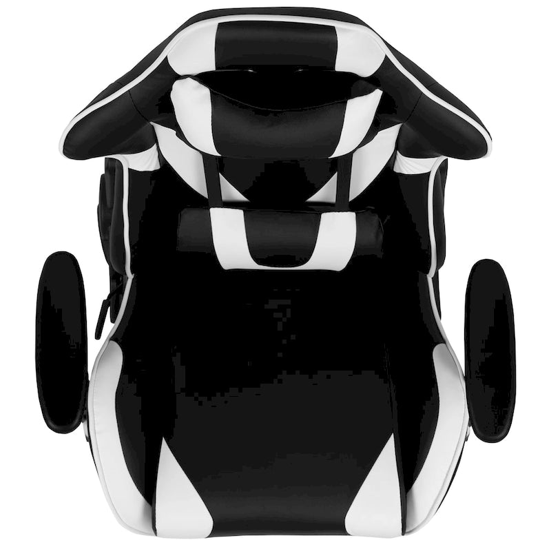 Sedia da gaming reclinabile con schienale alto Rossa / Nera / Grigia / Blu / Viola, sedile singolo