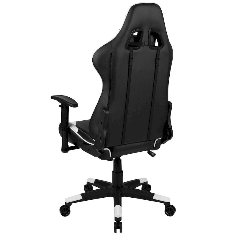 Sedia da gaming reclinabile con schienale alto Rossa / Nera / Grigia / Blu / Viola, sedile singolo