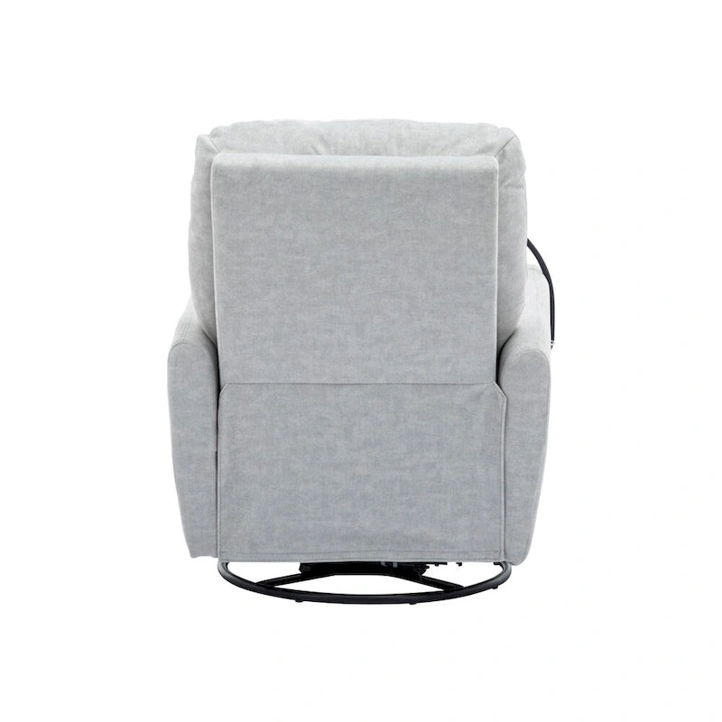 Elektrische relaxfauteuil met 270 graden draaifunctie en telefoonhouder