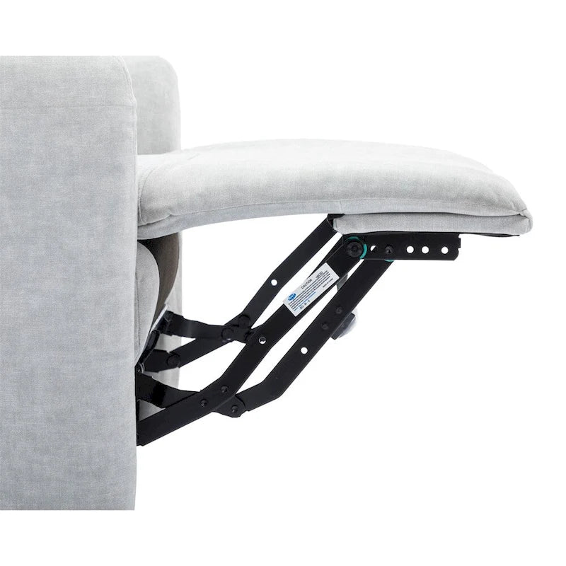 Elektrische relaxfauteuil met 270 graden draaifunctie en telefoonhouder