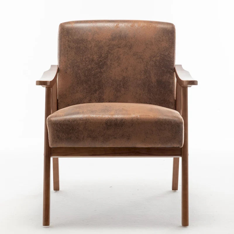 Poltrona d'accento in velluto grigio / marrone / cammello chiaro, stile metà secolo, monoposto