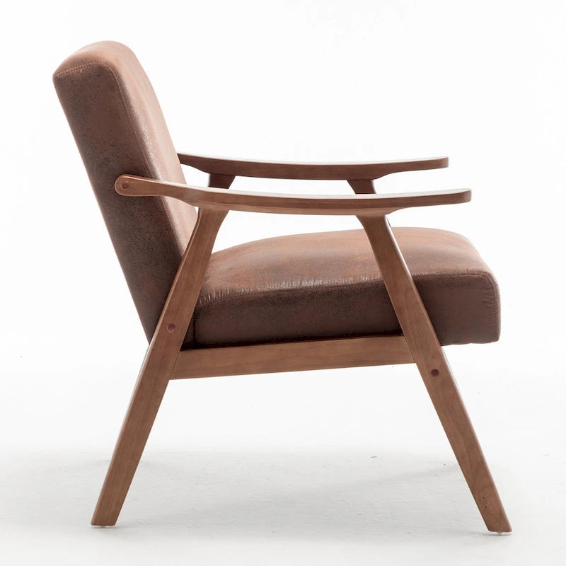 Poltrona d'accento in velluto grigio / marrone / cammello chiaro, stile metà secolo, monoposto
