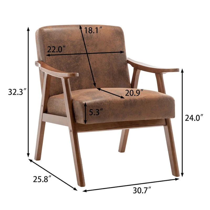 Poltrona d'accento in velluto grigio / marrone / cammello chiaro, stile metà secolo, monoposto