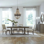 Westfield Havana Brown 5 Piece Trestle Table Set