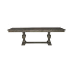 Set tavolo da pranzo con cavalletto Havana Brown, 5 posti a sedere