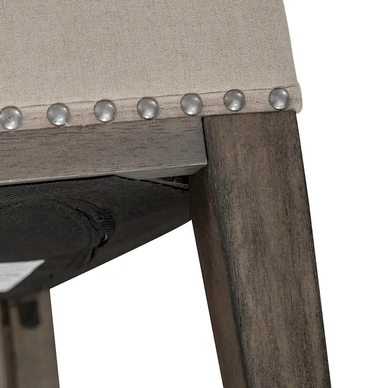 Set tavolo da pranzo con cavalletto Havana Brown, 5 posti a sedere