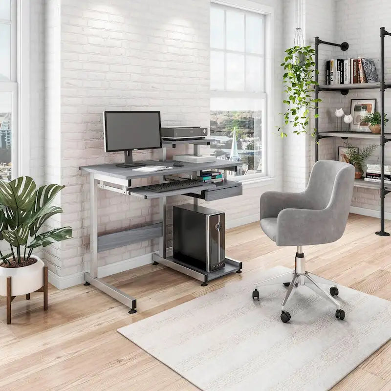 Bureau de travail informatique ergonomique