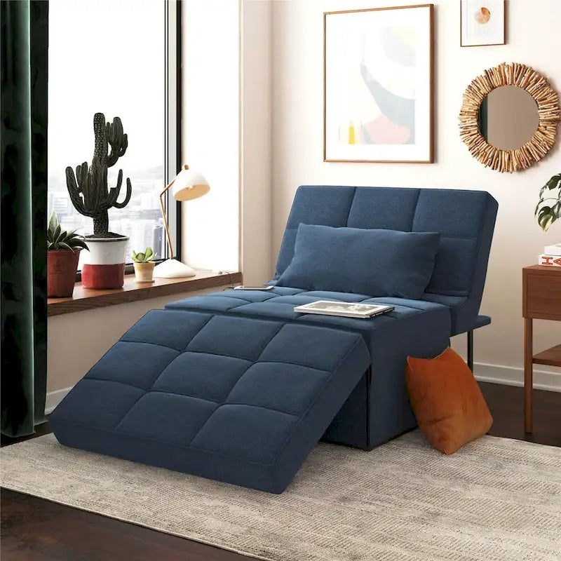 Poltrona divano pouf trasformabile