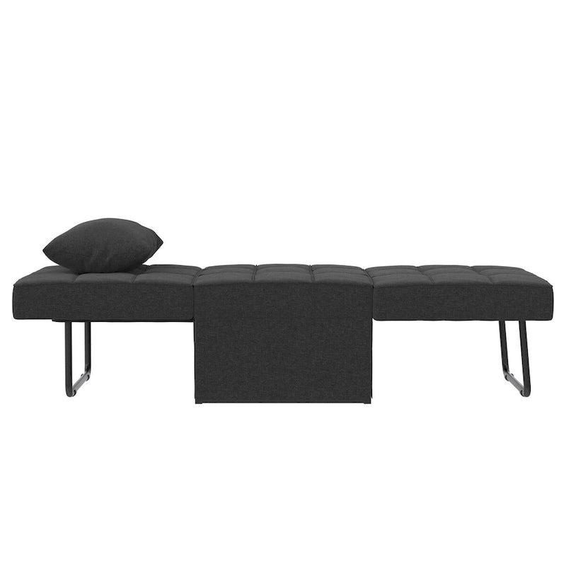 Fauteuil-canapé pouf convertible