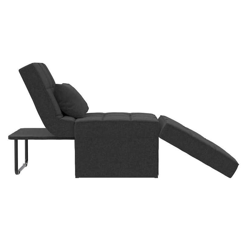 Fauteuil-canapé pouf convertible