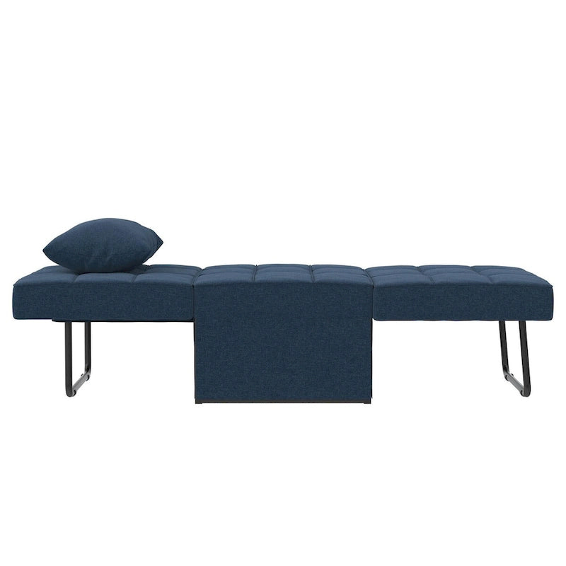 Fauteuil-canapé pouf convertible